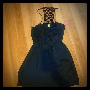 New with tags silky sexy little black dress